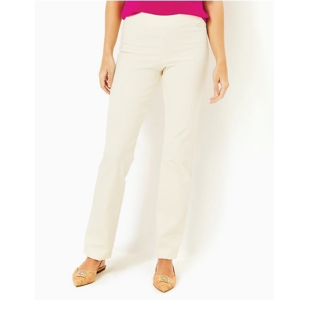 Lilly Pulitzer Declynn Polished High Rise Straight
Leg Pant